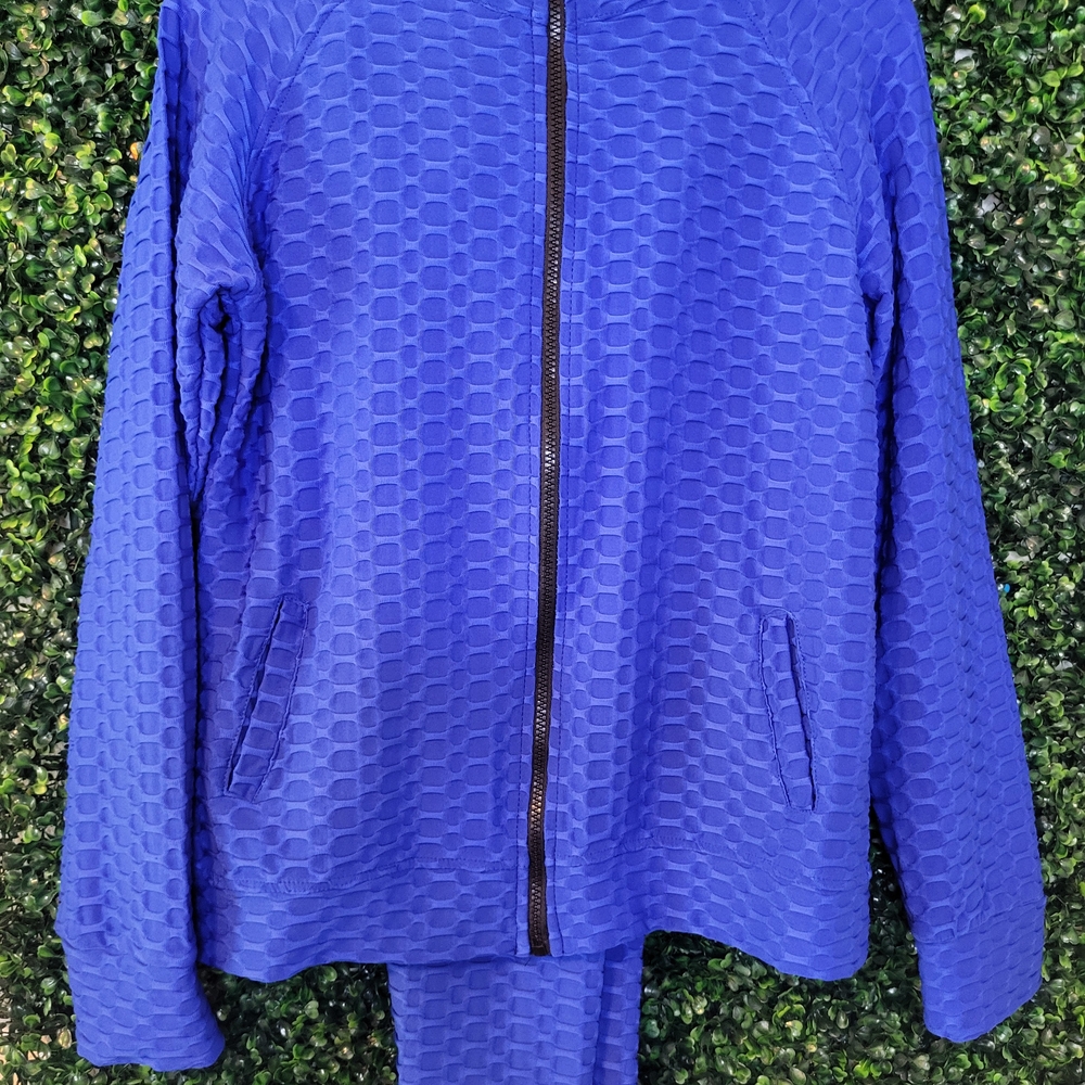 Juniors Blue Honeycomb Waffle Set